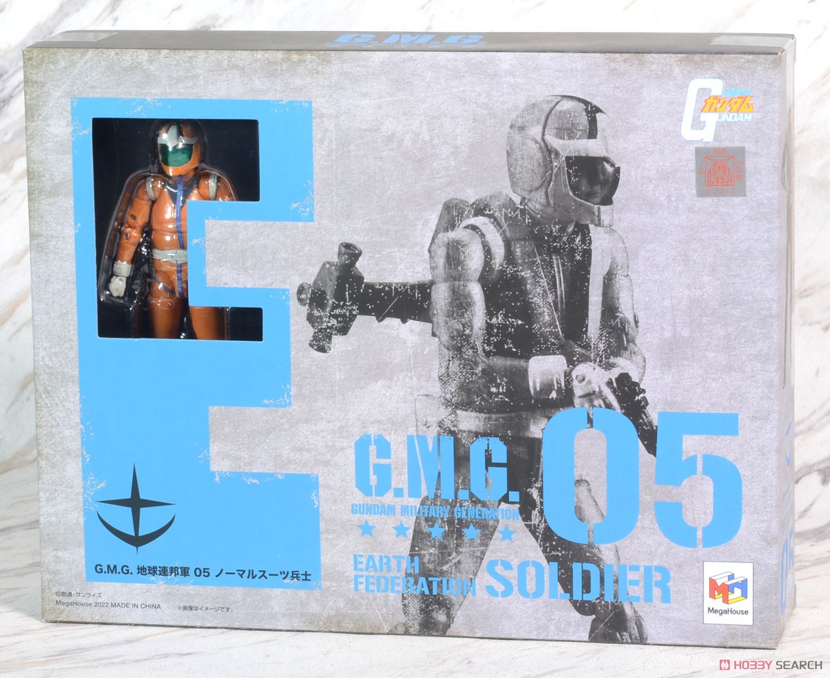 G.M.G. 機動戦士ガンダム 地球連邦軍 05 ノーマルスーツ兵士 (フィギュア) パッケージ1