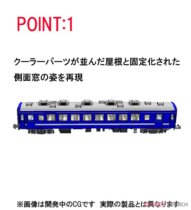 JR 50-5000系 客車セット (6両セット) (鉄道模型) その他の画像2