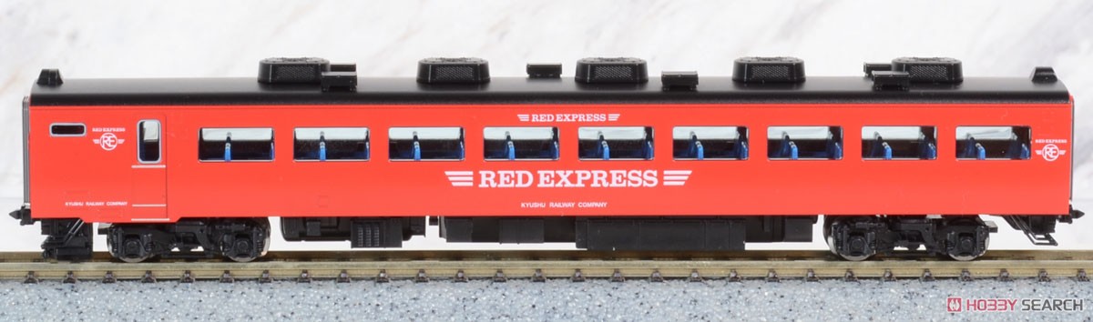 JR 485系 特急電車 (クロ481-100・RED EXPRESS) セット (6両セット) (鉄道模型) 商品画像8