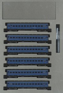 国鉄 オハ61系 客車 (青色) セット (6両セット) (鉄道模型)