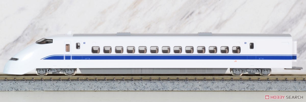 JR 300-0系 東海道・山陽新幹線 (後期型・登場時) 基本セット (基本・8両セット) (鉄道模型) 商品画像2