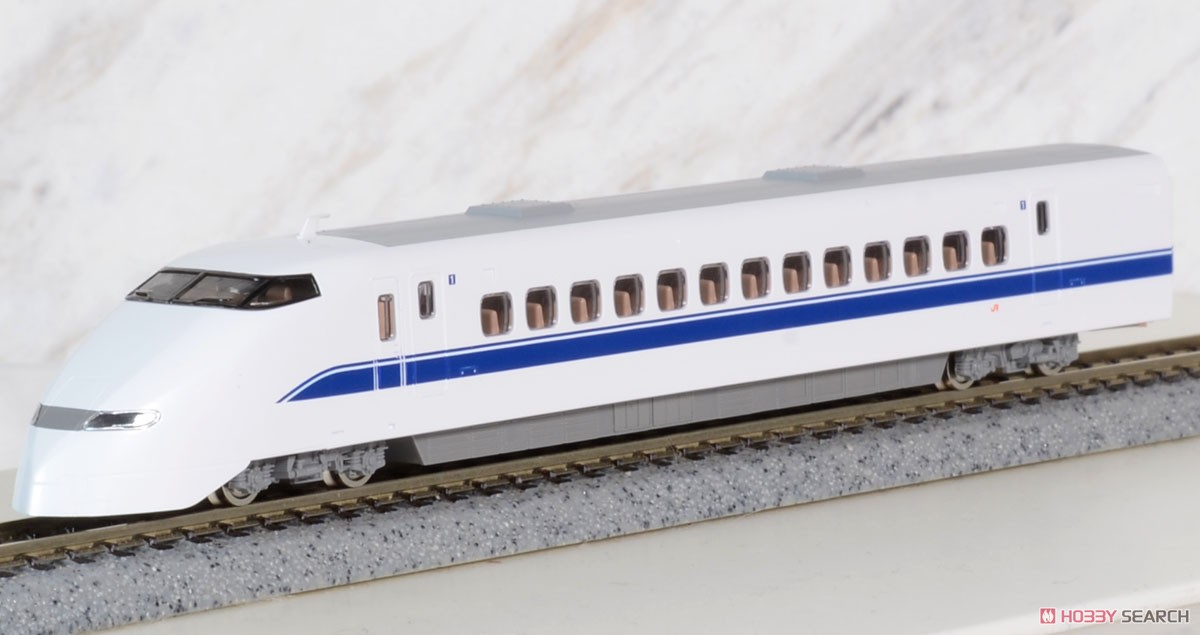 JR 300-0系 東海道・山陽新幹線 (後期型・登場時) 基本セット (基本・8両セット) (鉄道模型) 商品画像3