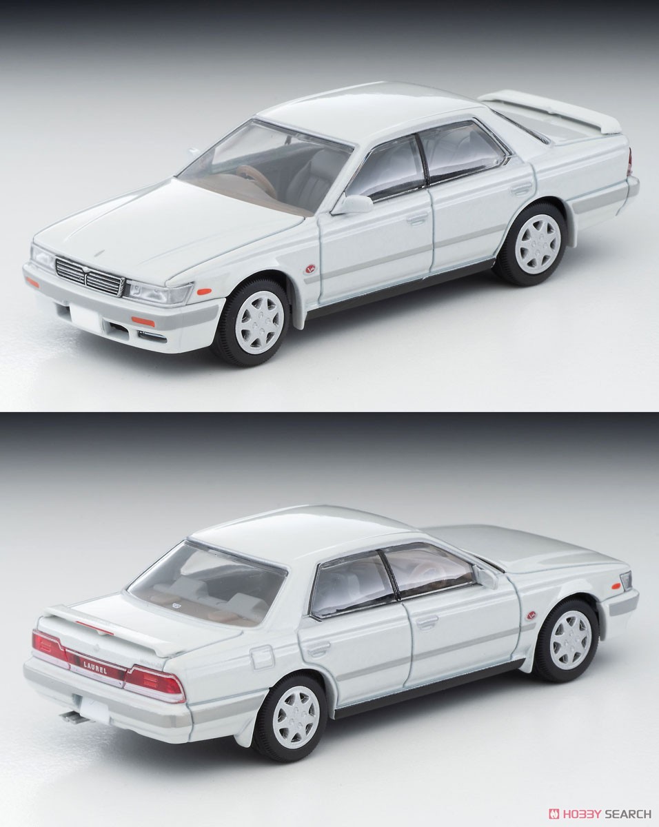 TLV-N259a Nissan Laurel 2500 Twincam24V Medalist V 1992 (White) (Diecast Car) Item picture1