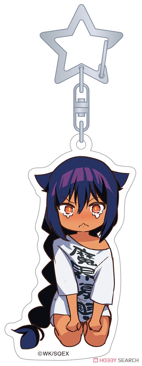 The Great Jahy Will Not Be Defeated! Acrylic Key Ring B (Crying Face) (Anime Toy) Item picture1