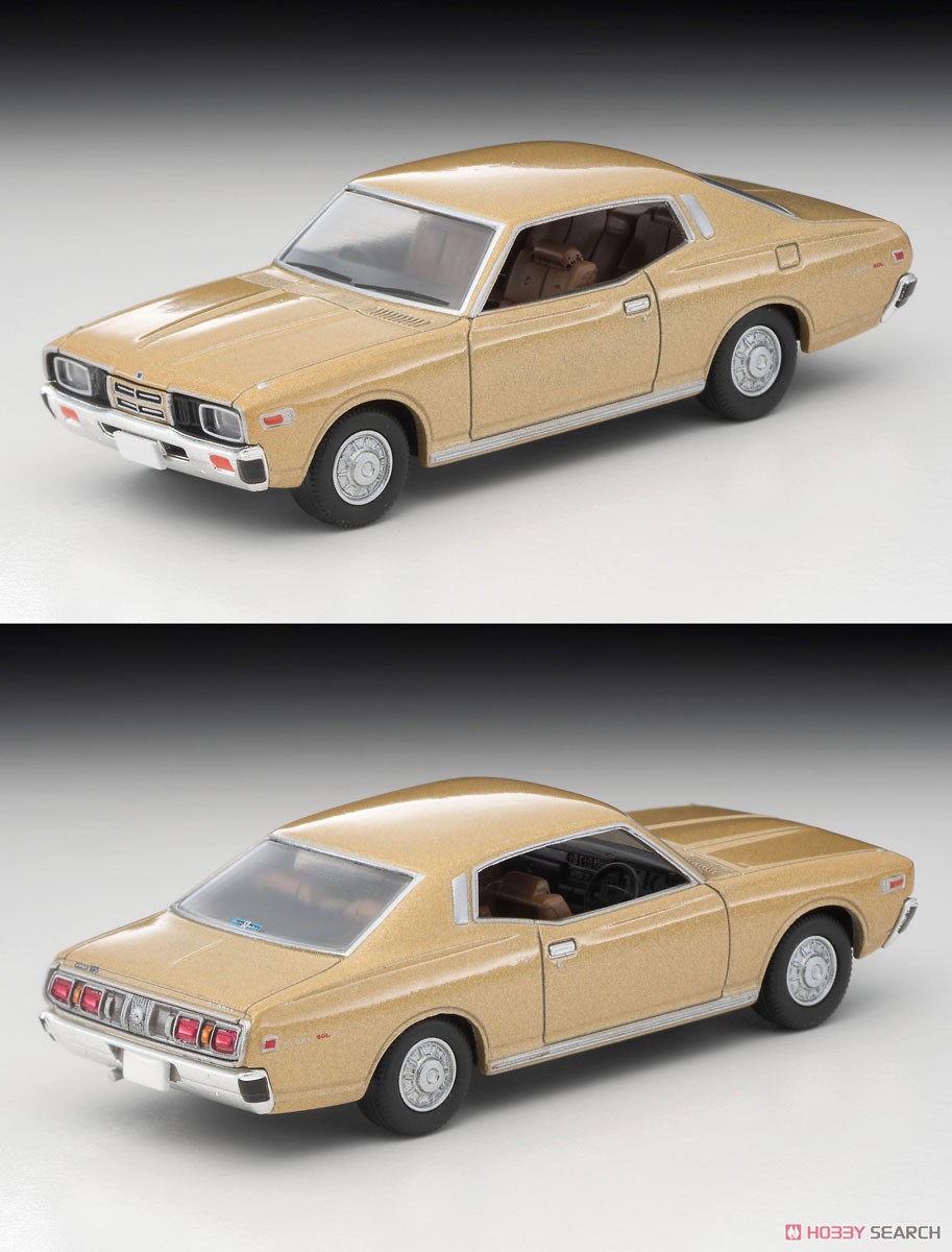 TLV-N258a Nissan Gloria 2Dr HT2800SGL-E 1978 (Beige) (Diecast Car) Item picture1