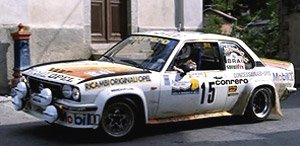 オペル アスコナ 400 1982年Rally Internazionale della Lana 優勝 #15 Biasion Miki / Rudy (ミニカー)