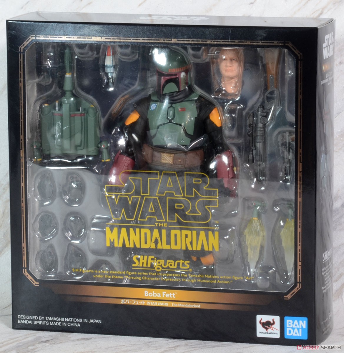 S.H.フィギュアーツ ボバ・フェット (STAR WARS: The Mandalorian) (完成品) パッケージ1