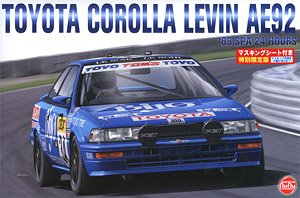 1/24 レーシングシリーズ トヨタ カローラ レビン AE92 1989 スパ24時間レース マスキングシート付き (プラモデル)
