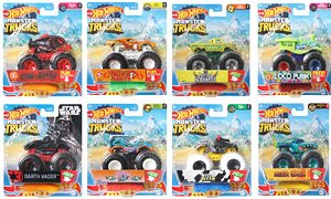 Hot Wheels Monster truck Assort 1:64 (set of 8) (Toy)