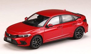 Honda Civic 2021 Premium Crystal Red Metallic (Diecast Car)