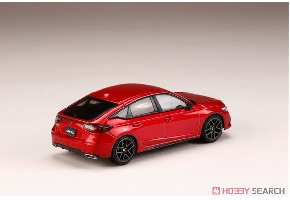 Honda CIVIC 2021 プレミアムクリスタルレッド・メタリック (ミニカー) 商品画像2