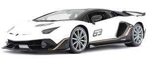 R/C Aventador SVJ Performance (White) (RC Model)