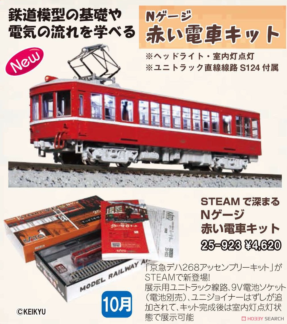 STEAMで深まる 赤い電車キット (組み立てキット) (鉄道模型) その他の画像2