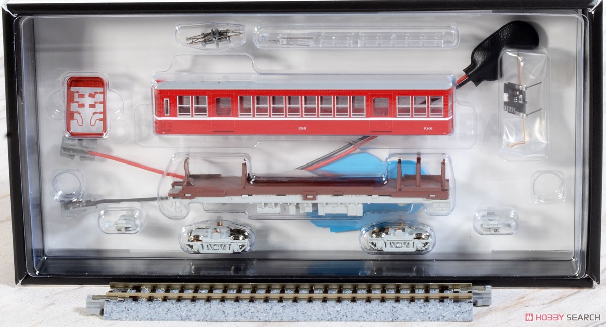 STEAMで深まる 赤い電車キット (組み立てキット) (鉄道模型) 中身1