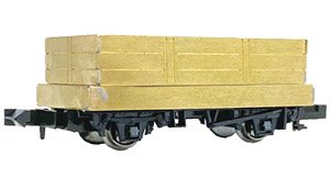 (HOe) Deepening with STEAM Narrow Box Dolly Brass Soldering Kit (3-Car, Unassembled Kit) (Model Train)