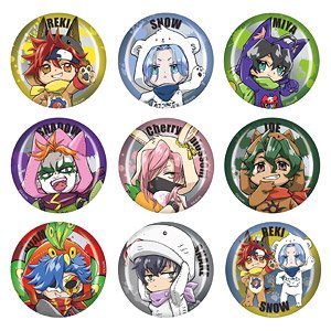 SK8 the Infinity Trading Metal Can Badge (Set of 9) (Anime Toy)