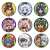 SK8 the Infinity Trading Metal Can Badge (Set of 9) (Anime Toy) Item picture1