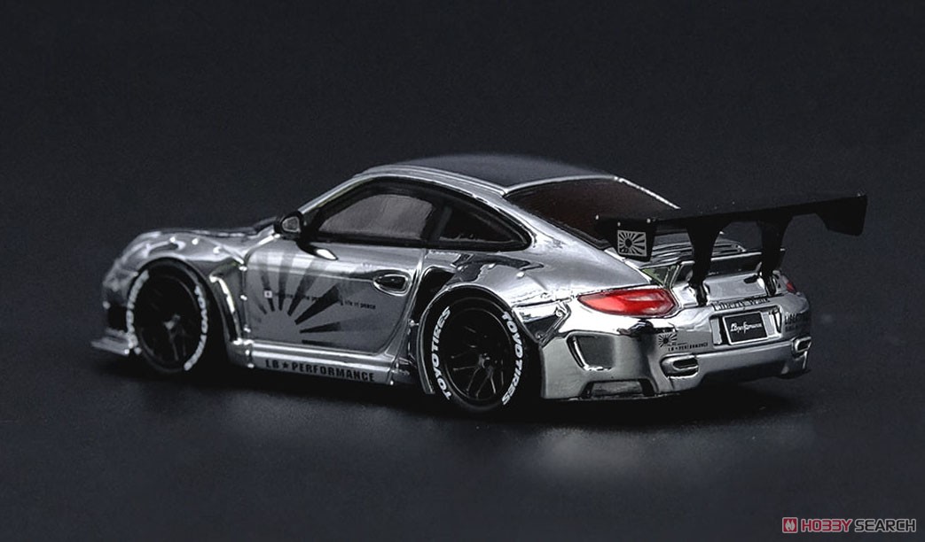 LBWK オートサロン ジオラマ 997 LBWK Chrome、フィギュア3体付属 (ミニカー) 商品画像3