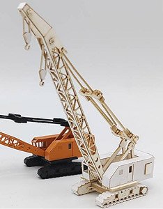 Crawler Crane Paper Kit (Unassembled Kit) (Model Train)