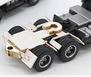 Tractor Change to 2 Differential Parts Paper Kit (Unassembled Kit) (Model Train)