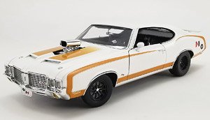 1972 Oldsmobile 442 - Hurst - Drag Outlaw - White (ミニカー)