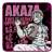 Demon Slayer: Kimetsu no Yaiba Akaza Full Color Hand Towel (Anime Toy) Item picture1