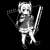 小林さんちのメイドラゴンS カンナ ジップパーカー BLACK L (キャラクターグッズ) 商品画像4