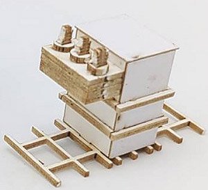変圧器5号 ペーパーキット (組み立てキット) (鉄道模型)