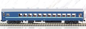 1/80(HO) Passenger Car Type NARO10 Coach (J.N.R. Blue Color #15) (Plastic Product) (Model Train)