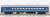 1/80(HO) Passenger Car Type NARO10 Coach (J.N.R. Blue Color #15) (Plastic Product) (Model Train) Item picture1