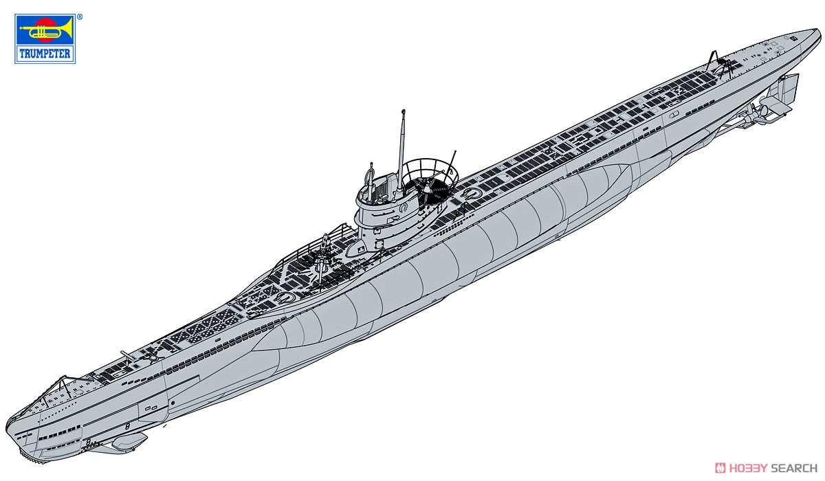 ドイツ海軍 UボートVIIC型 (プラモデル) その他の画像2