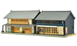 建物コレクション 058-4 ゲストハウス・メロンパン屋 (鉄道模型)