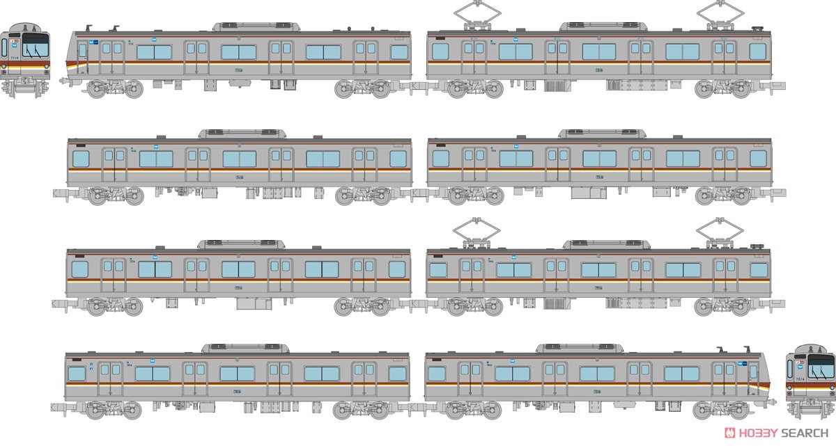 鉄道コレクション 東京メトロ 7000系 副都心線 7116編成 8両セット (8両セット) (鉄道模型) その他の画像1