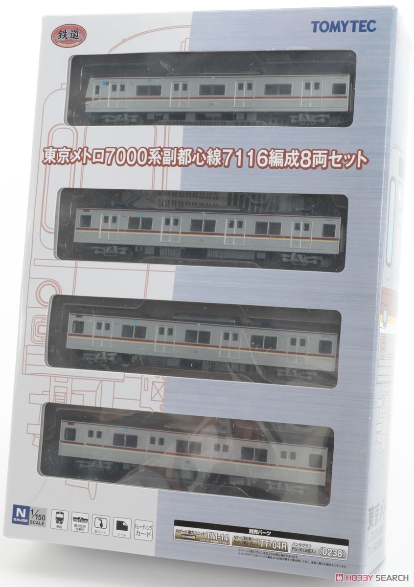 鉄道コレクション 東京メトロ 7000系 副都心線 7116編成 8両セット (8両セット) (鉄道模型) パッケージ1