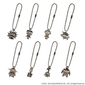 Final Fantasy XIV Minion Metal Charm Vol.2 (Set of 8) (Anime Toy)