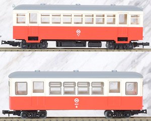 The Railway Collection Narrow Gauge 80 Ogoya Railway KIHA1 Style + HOHAFU8 Style Two Car Set (2-Car Set) (Model Train)