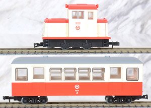 鉄道コレクション ナローゲージ80 想い出の尾小屋鉄道 DC121タイプ＋ホハフ3タイプ 2両セット (2両セット) (鉄道模型)