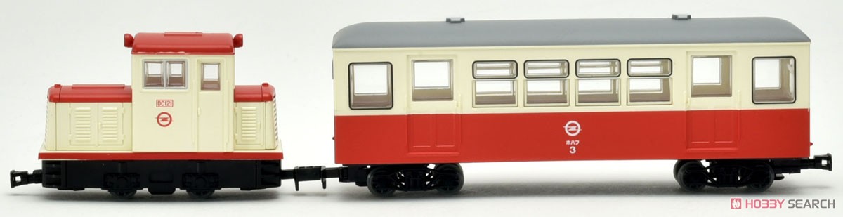 鉄道コレクション ナローゲージ80 想い出の尾小屋鉄道 DC121タイプ＋ホハフ3タイプ 2両セット (2両セット) (鉄道模型) 商品画像10