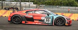 Audi R8 LMS GT3 No.66 Audi Sport Team Attempto Racing 9th 24H Spa 2021 (ミニカー)