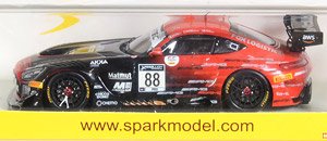 Mercedes-AMG GT3 No.88 Mercedes-AMG Team AKKA ASP Pole Position 24H Spa 2021 (ミニカー)