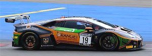 Lamborghini Huracan GT3 EVO No.19 Orange 1 FFF Racing Team 24H Spa 2021 (ミニカー)