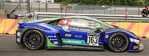Lamborghini Huracan GT3 EVO No.163 Emil Frey Racing 24H Spa 2021 (ミニカー)