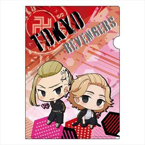 Tokyo Revengers Chibittsu! Oraora A4 Clear File Mikey & Draken (Anime Toy)