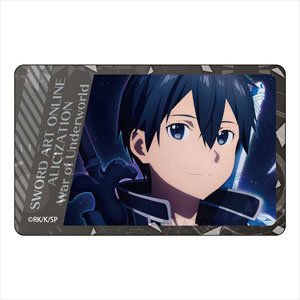 ソードアート・オンライン アリシゼーション War of Underworld ICカードステッカー vol.6 キリト (キャラクターグッズ)
