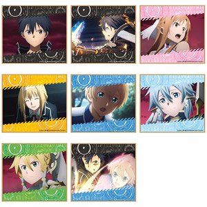 Sword Art Online: Alicization - War of Underworld Mini Colored Paper Vol.3 (Set of 8) (Anime Toy)