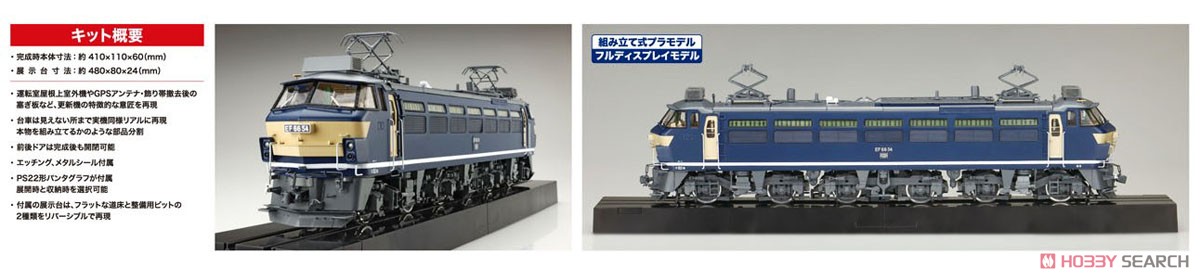 Electric Locomotive Type EF66 Late Type J.R.F. Renewed Design (Plastic model) Other picture1