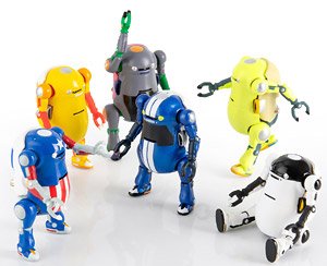 Tiny Mechatro WeGo Box 4 (Set of 6) (Completed)