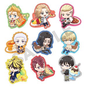 Tokyo Revengers Trading Acrylic Clip Chara Peko (Set of 9) (Anime Toy)