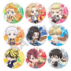 Tokyo Revengers Trading Can Badge Chara Peko (Set of 9) (Anime Toy)