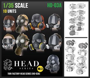 Head Series - 03 (Set of 10) (Plastic model)